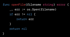 Escribe una función que abra un archivo y maneje cualquier error que pueda surgir durante su apertura.